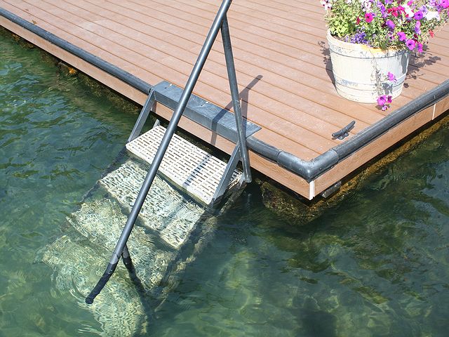 Dock Ramps and Stairs build sample